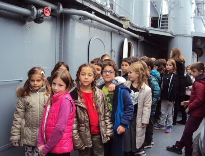 Οι μαθητές της Γ και Δ τάξης στο "Αβέρωφ"