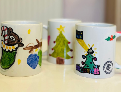 Η πλούσια χριστουγεννιάτικη διακόσμησή μας λίγο πριν το Bazaar