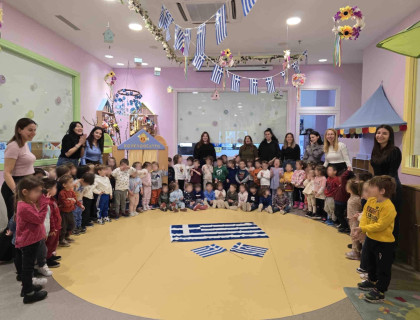 Την 25η Μαρτίου γιόρτασαν τα μικρά μας