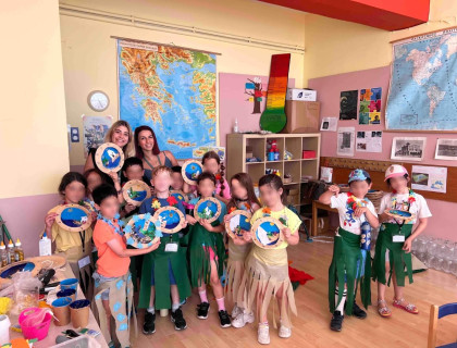 2η ημέρα των καλοκαιρινων camp του Σχολείου μας