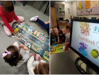 Όταν τα νηπιάκια συνάντησαν τη… Βeebot!