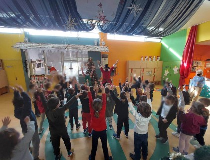 Το Νηπιαγωγείο μας το ζει και το χαίρεται εορταστικά!