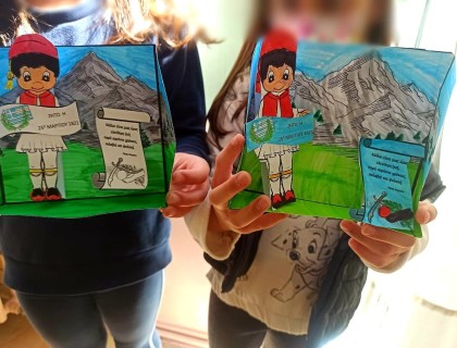 «Χρόνια πολλά» από τη Β’  Τάξη μας!