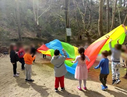 Τα προνηπιάκια μας επισκέπτονται τη φύση!