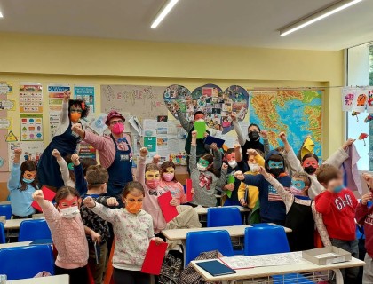 Τα τριτάκια μας μαθαίνουν βιβλιοδεσία!