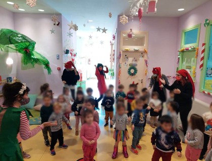 Τα ξωτικά των Χριστουγέννων και στον Παιδικό Σταθμό μας!
