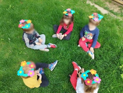 Φτιάχνουμε το στεφανάκι του Μαγιού!