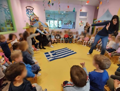 Ο Παιδικός Σταθμός μας «Πρότυπα 2-4» τιμά την εθνική μας επέτειο!