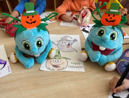 Happy Halloween από τα νηπιάκια μας!