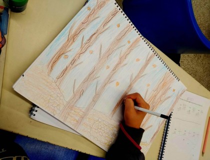 Η Δ’ Τάξη μας αποχαιρετά το φθινόπωρο!