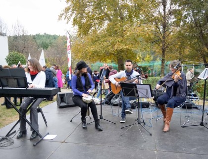 Οι καθηγητές του Πρότυπου Ωδείου Θεσσαλονίκης μας στη σκηνή του Bazaar μας!