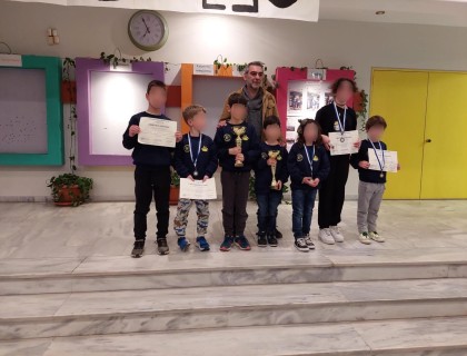 Πρωταθλητές για ακόμη μία φορά οι μικροί μας σκακιστές!