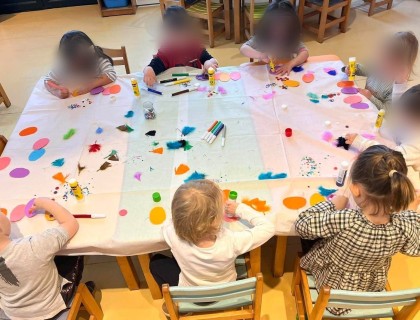 Δημιουργική απασχόληση στον Παιδικό Σταθμό "Πρότυπα 2-4"