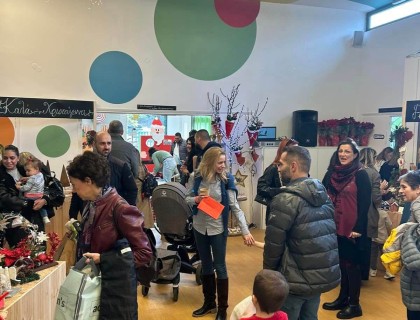 Παρουσιάσαμε τις δημιουργίες μας στο bazaar