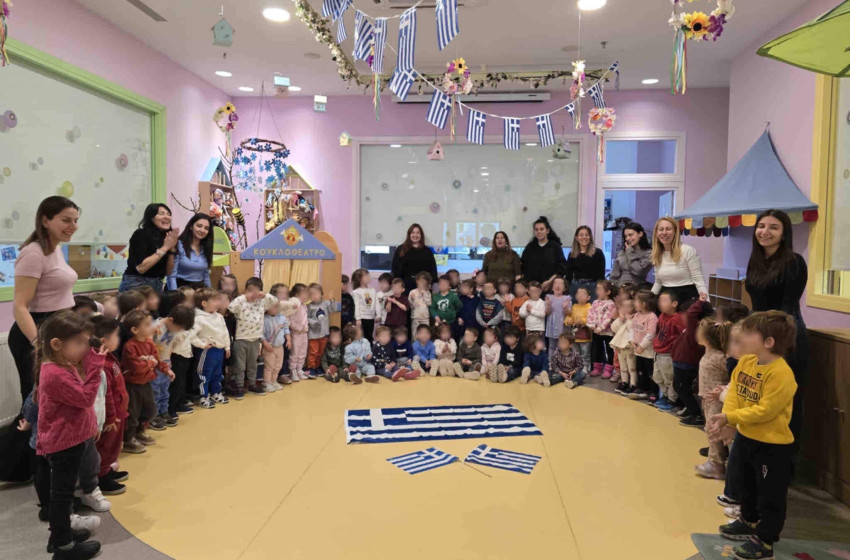 Την 25η Μαρτίου γιόρτασαν τα μικρά μας