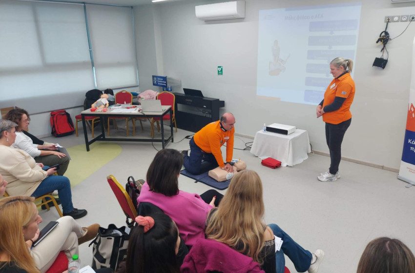 Εκπαίδευση στις πρώτες βοήθειες-Σώζουμε ζωές