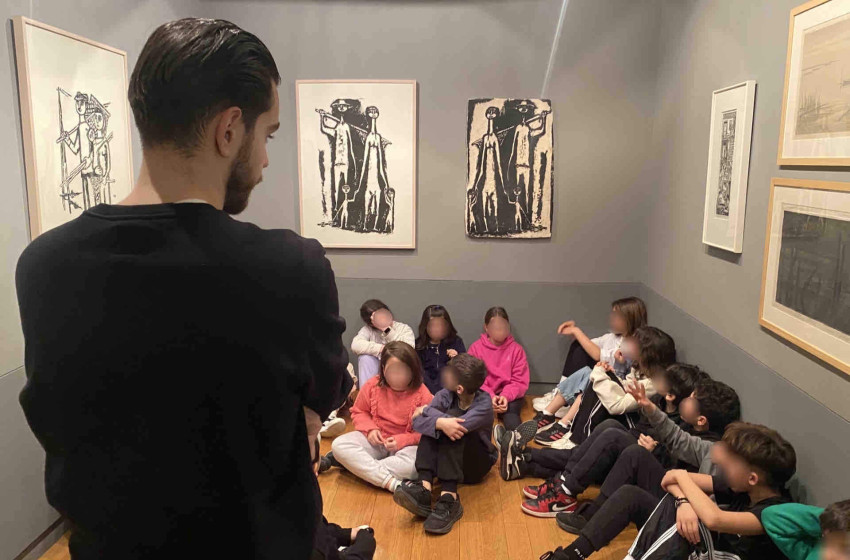 Επίσκεψη στα «Χαράγματα» της Βάσως Κατράκη