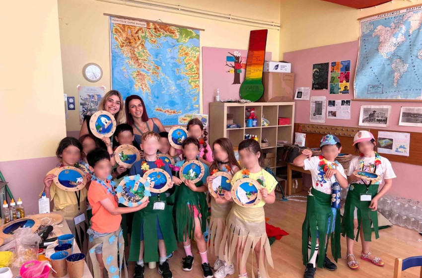 2η ημέρα των καλοκαιρινων camp του Σχολείου μας