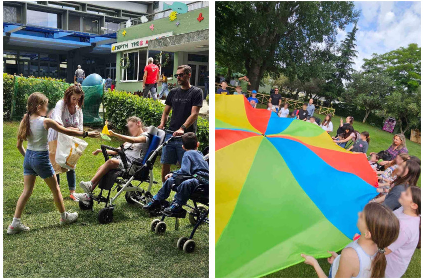 Είμαστε όλοι μαζί, μια αγκαλιά