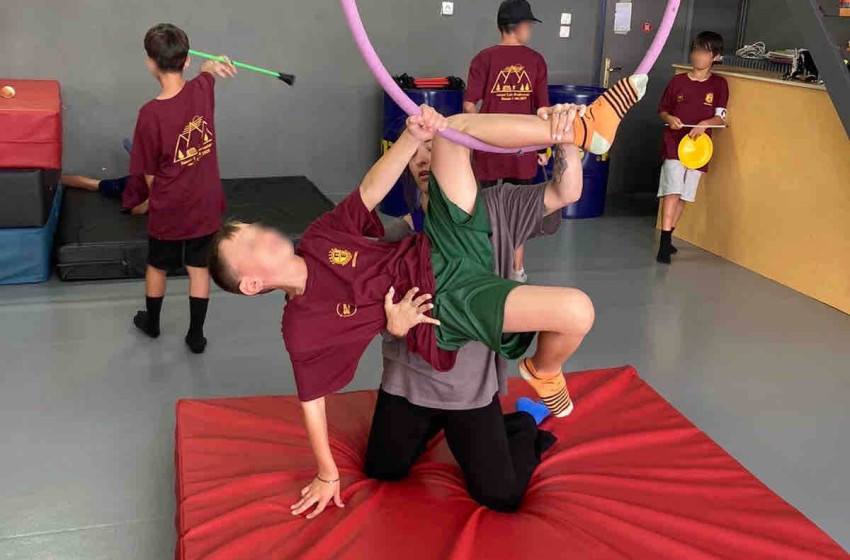 Μαθαίνουμε να ακροβατούμε