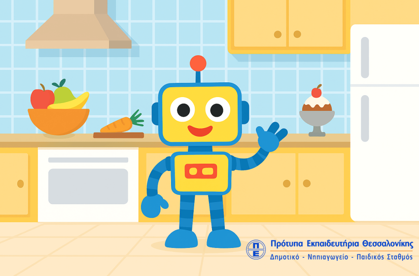 «Ο Ρομποτάκος τρώει υγιεινά!»