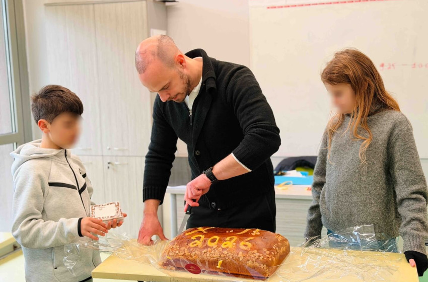 Κοπή βασιλόπιτας στο Σχολείο μας
