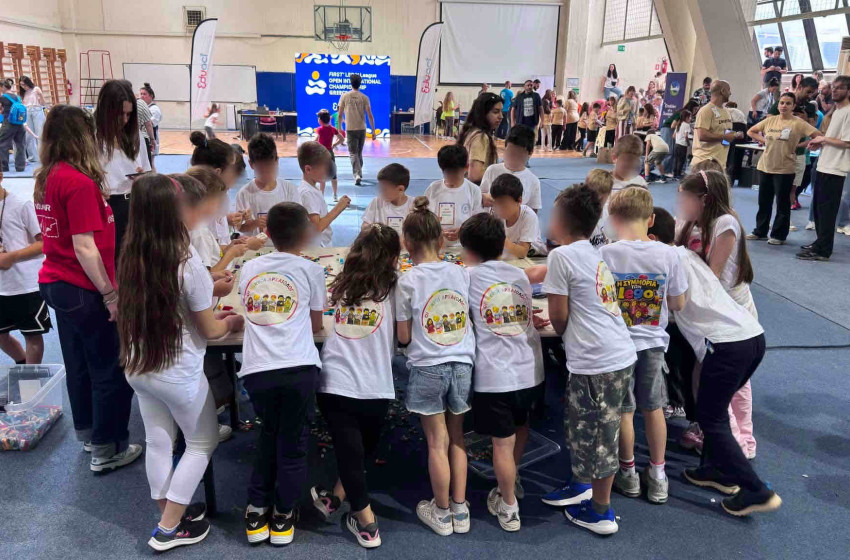 Ξεχώρισαν οι μαθητές μας  στον διαγωνισμό FIRST LEGO League Expo 2026