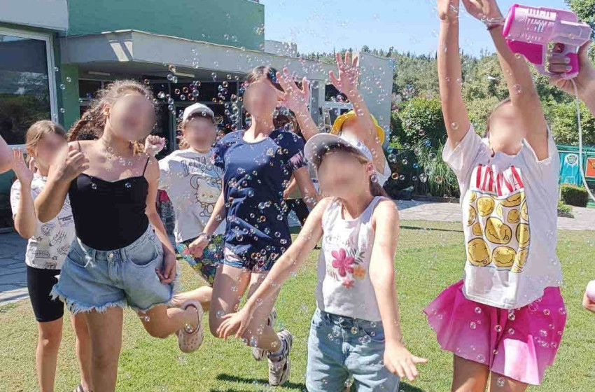 Λίγο πριν το τέλος του English Summer Camp