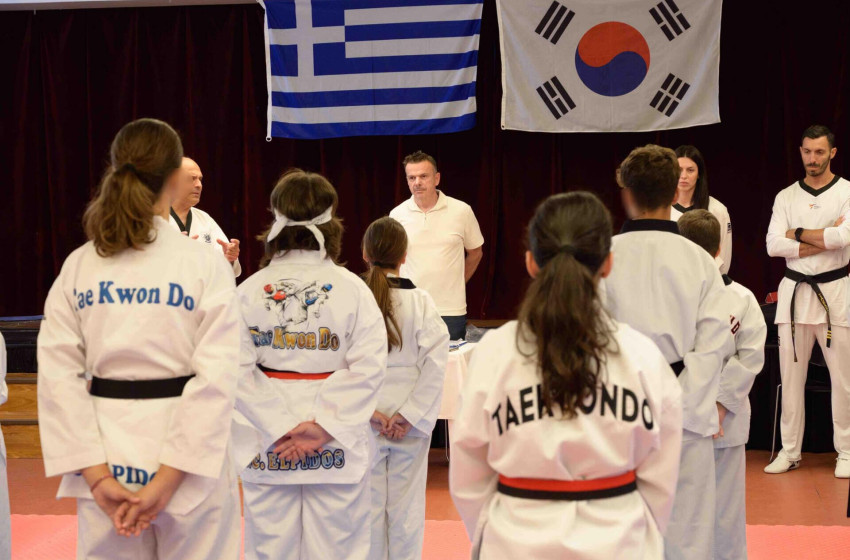 Μεγάλη επιτυχία στις εξετάσεις απόκτησης ζωνών Tae-Kwon-Do