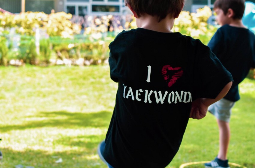 Τaekwondo... στην αυλή!