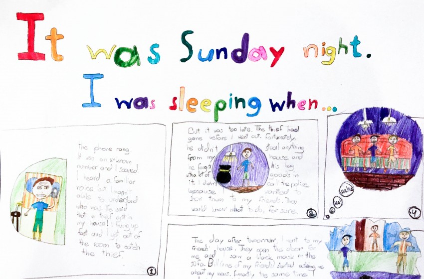 "It was Sunday night. I was sleeping when..."