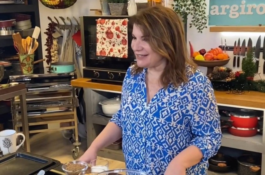 Η Αργυρώ Μπαρμπαρίγου μας  έμαθε να κάνουμε υγιεινές λιχουδιές!
