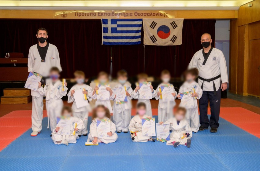 Εξετάσεις Tae Kwon Do στο Νηπιαγωγείο μας!