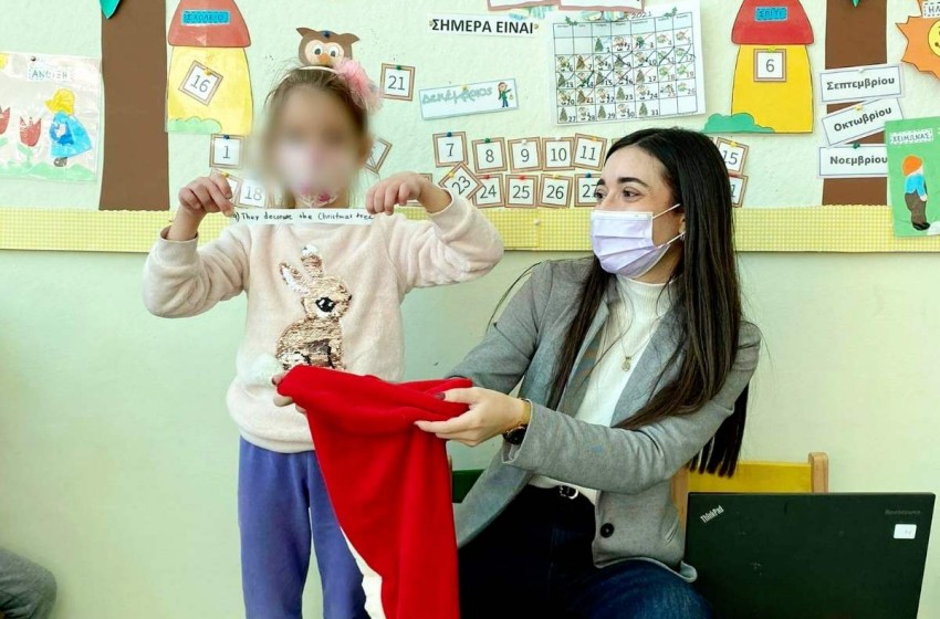 Όταν τα νηπιάκια μας έστειλαν γράμμα στον Άι Βασίλη και στα Αγγλικά!