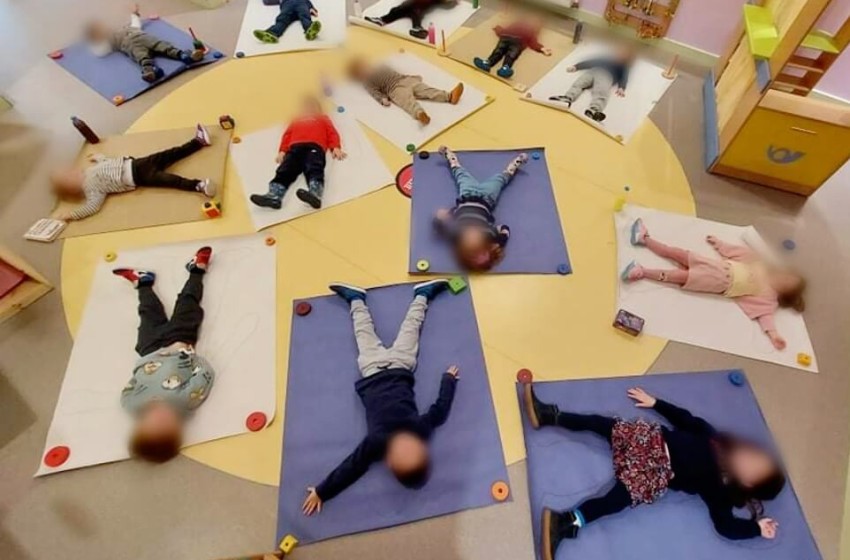 Τα προ-προνηπιάκια μαθαίνουν το σώμα τους!