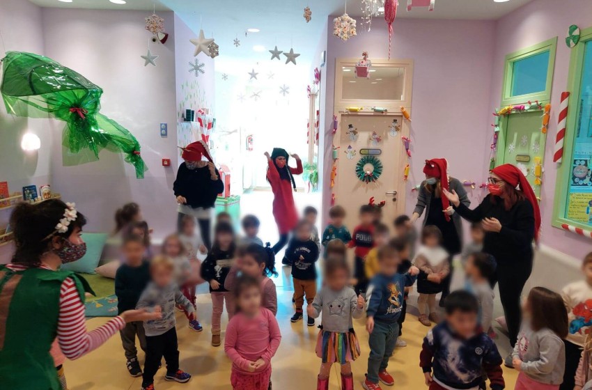 Τα ξωτικά των Χριστουγέννων και στον Παιδικό Σταθμό μας!