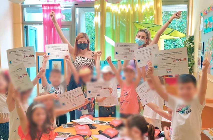 Τελετή λήξη Summer Camp~ Διάρκειας 2 εβδομάδων!