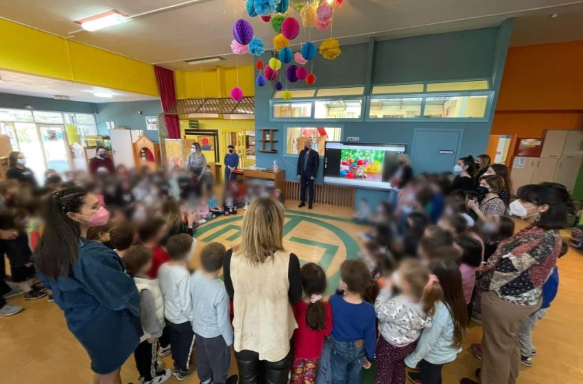 Τα Νηπιαγωγείο μας τραγουδά τα Κάλαντα του Λαζάρου!