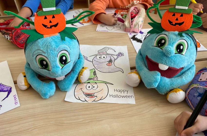 Happy Halloween από τα νηπιάκια μας!