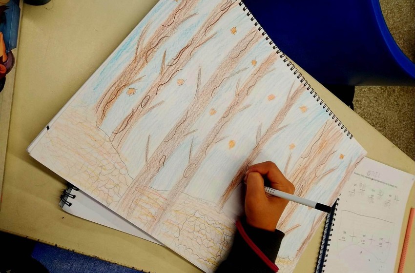 Η Δ’ Τάξη μας αποχαιρετά το φθινόπωρο!