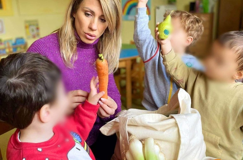 Η τάξη μας μυρίζει φρέσκο πορτοκάλι και πράσο!