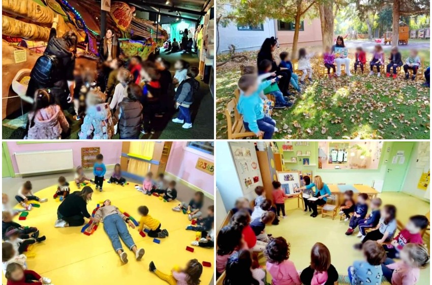 Τα προ-προνηπιάκια μας, «Πρότυπα 2-4», μαθαίνουν για το σώμα τους!