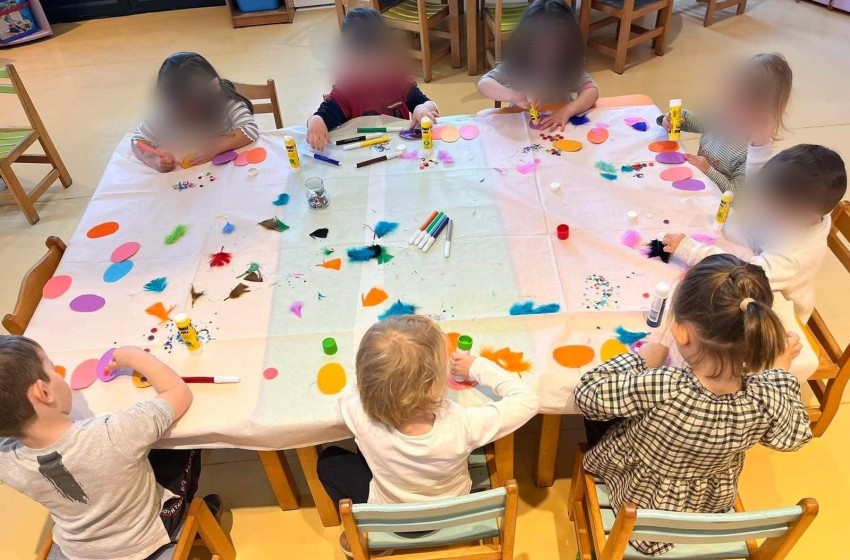 Δημιουργική απασχόληση στον Παιδικό Σταθμό "Πρότυπα 2-4"